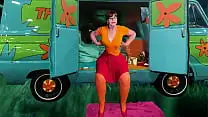 Mature Gilf Scooby Doo cosplay fucks but can’t keep up
