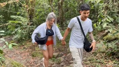 My first time with my stepson at the river – Monique Fuentes & Danner Mendez